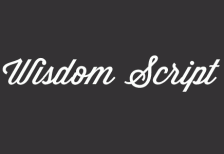 free_cursive_font_wisdom