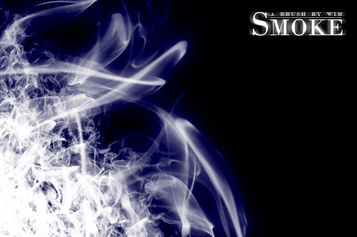複雑に広がる煙をテーマにしたクールなPhotoshop用ブラシセット