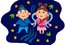 free_illustration_tanabata_orihime_hikoboshi_background