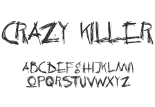 free-horror-font-crazy-killer