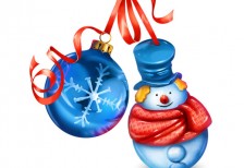 free-illustration-icon-blue-snowman