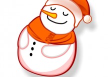 free-illustration-icon-sleeping-snowman