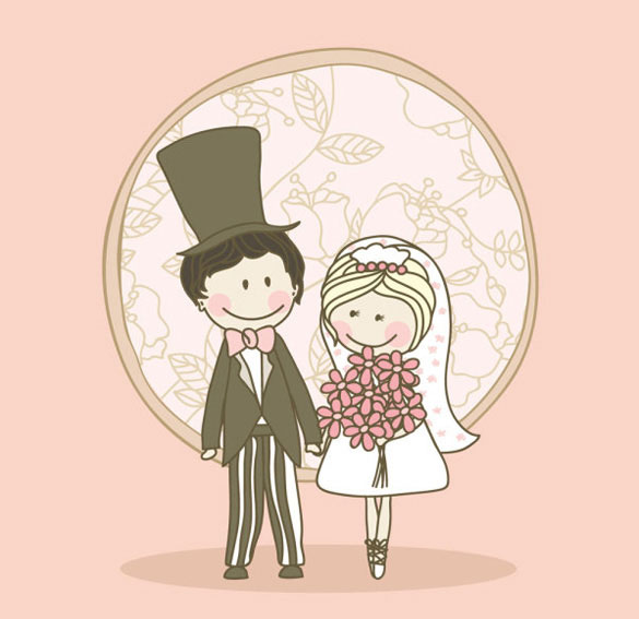 結婚式 イラスト かわいい 無料イラスト画像