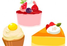free-illustration-cake-set