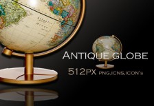 free-icons-globe-real-antique