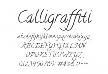 free-calligraphic-font-calligraffiti