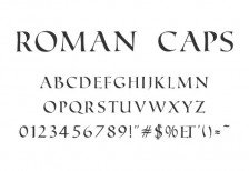 free-calligraphic-font-roman-caps