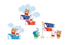 free-cute-illustration-koinobori-animals