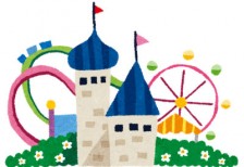 free-illustration-goldenweek-amusementpark