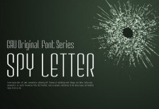 free-font-spy-letter