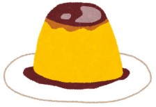 free-illustration-sweets-purin