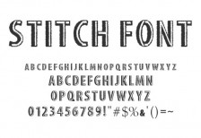 free-font-stitch-font