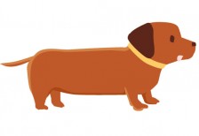 free-illustration-dachshund-girlysozai