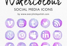 free-icons-watercolour-social-media-everylittlepolish
