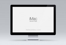 Macで使えるシネマディスプレイをリアルに再現したモックアップテンプレートPSD