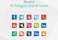 free-icons-15-polygon-social-behance