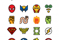 free-icons-flat-superheroes-villains-speckyboy